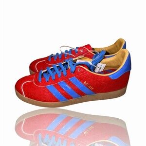 adidas Gazelle Golf Spikeless Shoes Men's Size 12 Red Blue Low Top